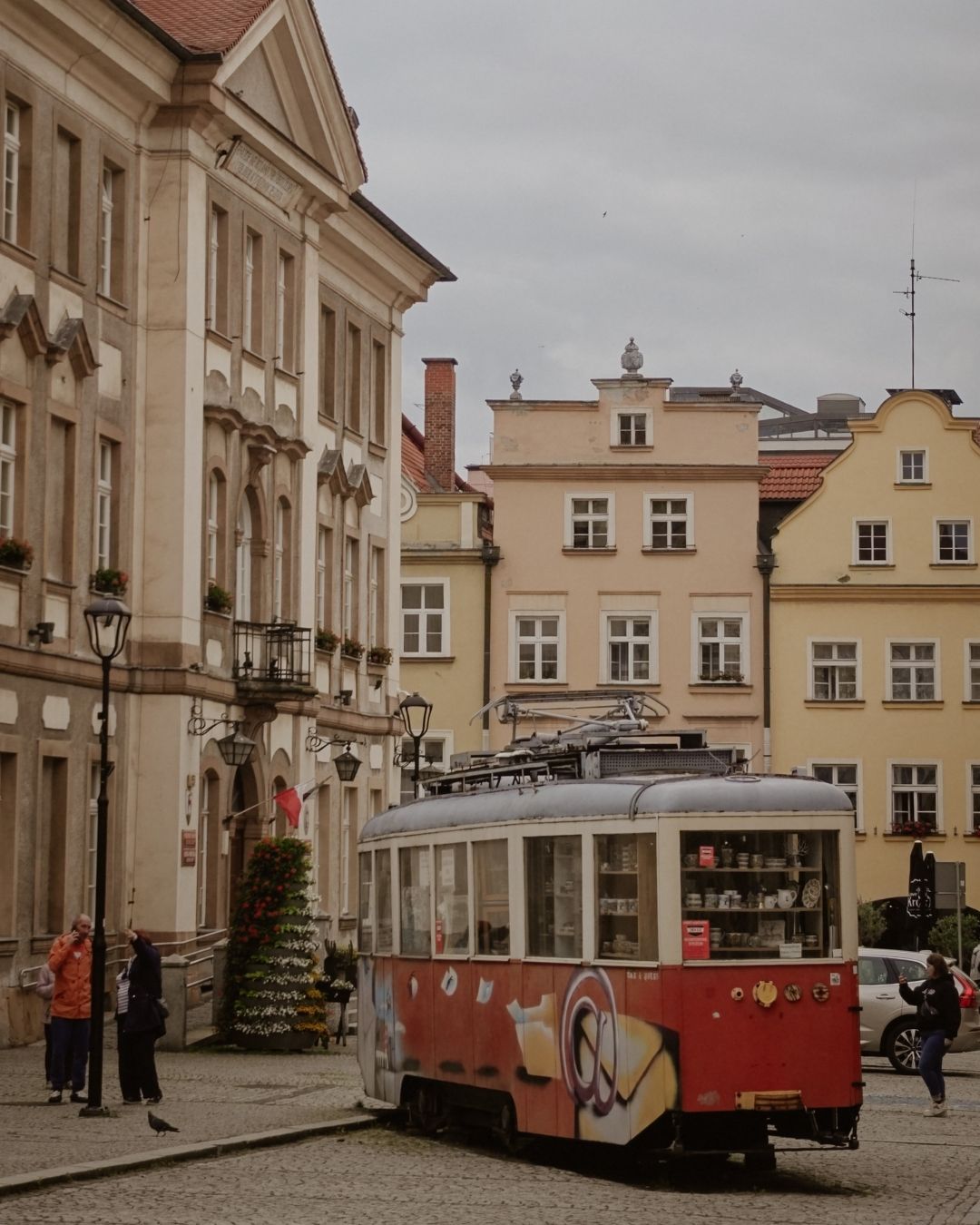 Jelenia Góra wagon z pamiątkami