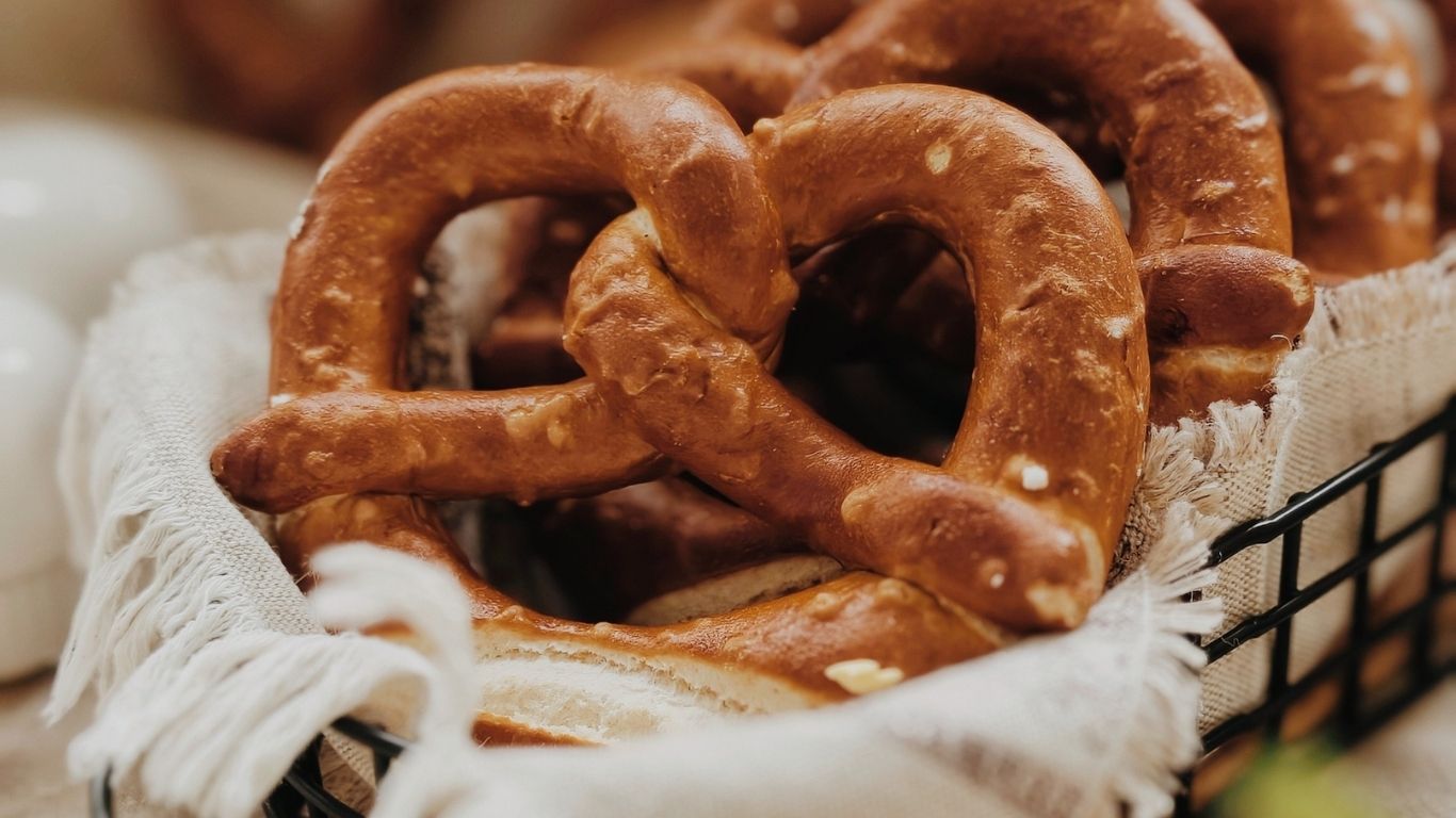 Precle z solą w koszyku