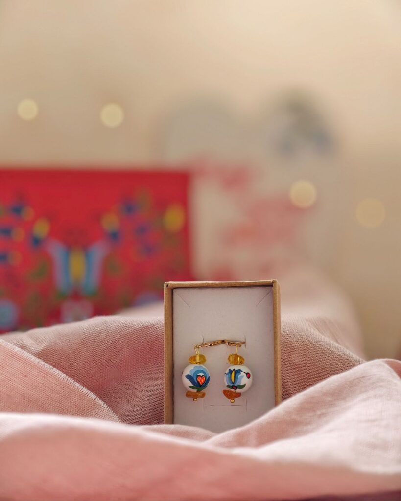 Kolczyki w pudełeczku