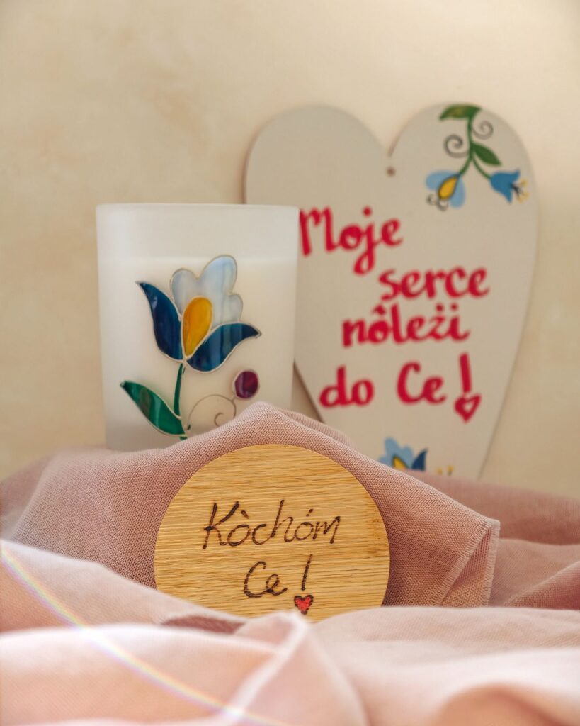 Świeca zapachowa na walentynki