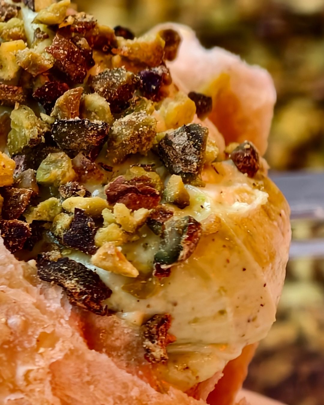 Cannolo z pistacjami
