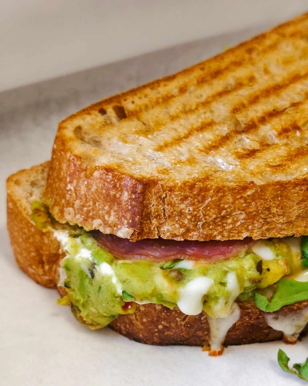 Tost z awokado
