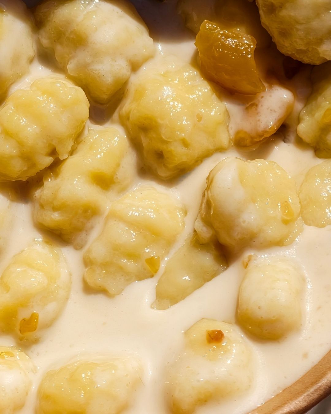 Gnocchi na słodko z kasztanami jadalnymi